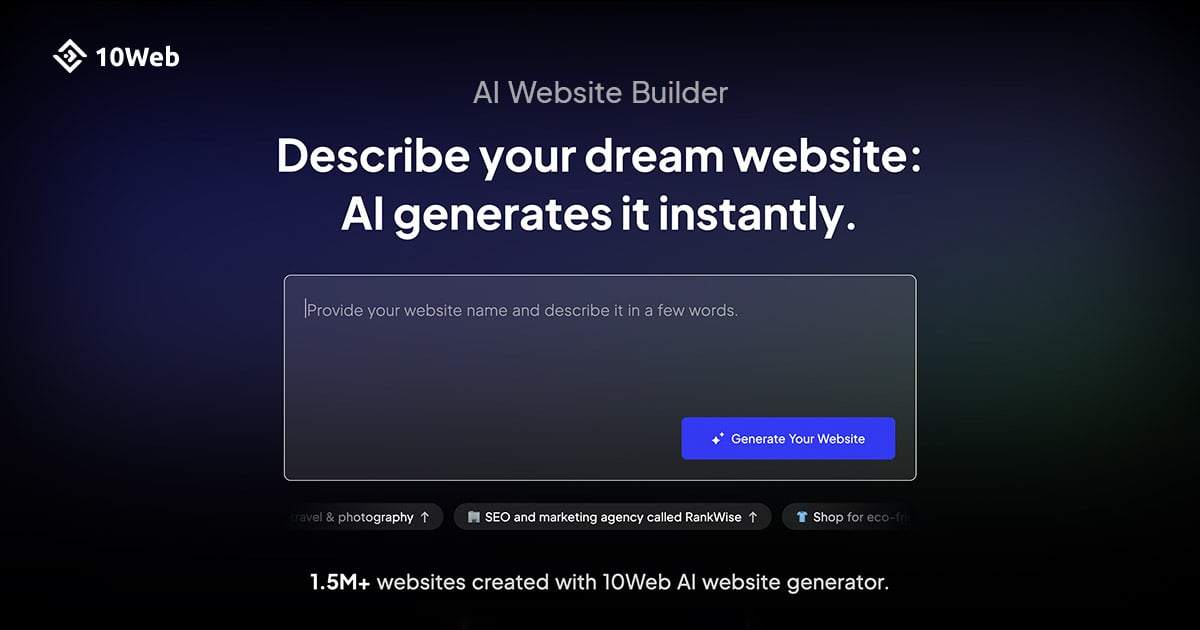 10Web logo