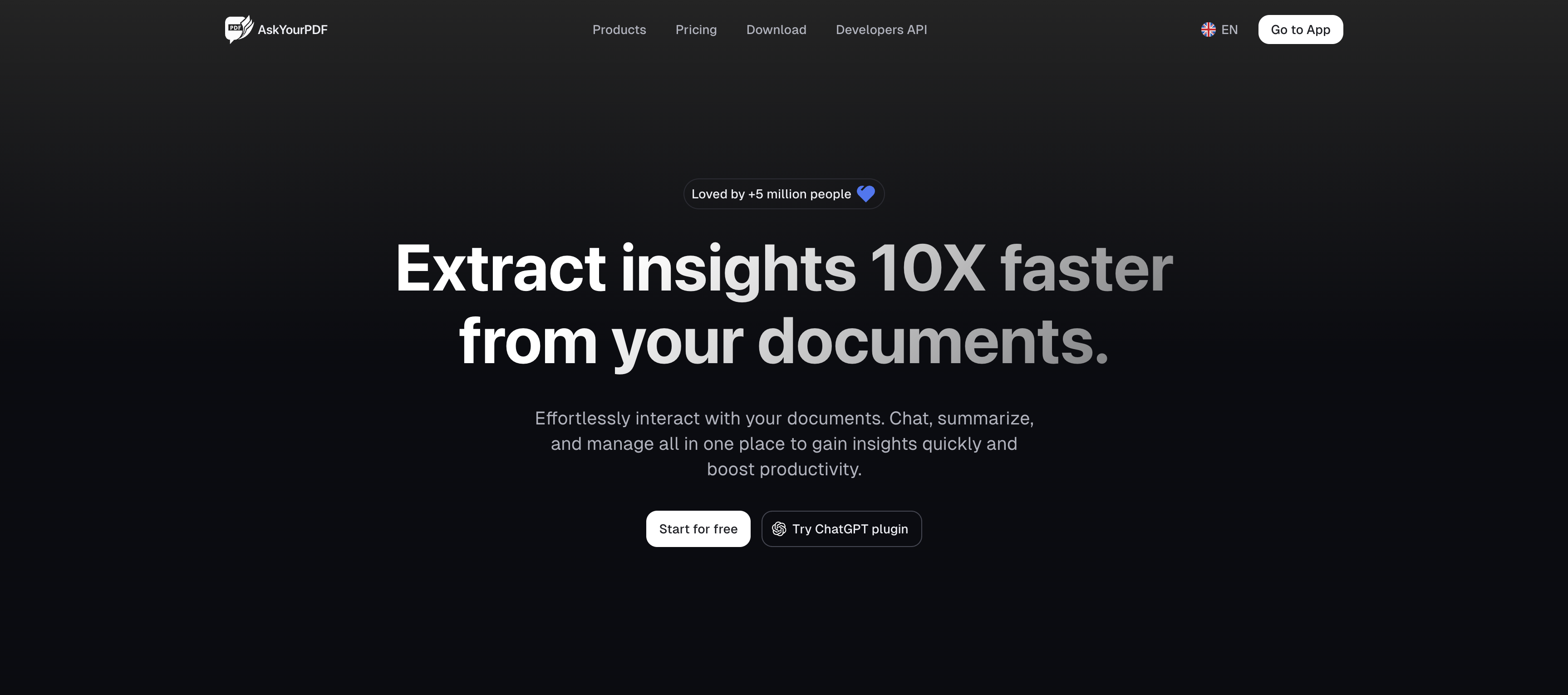 Ask Your PDF logo