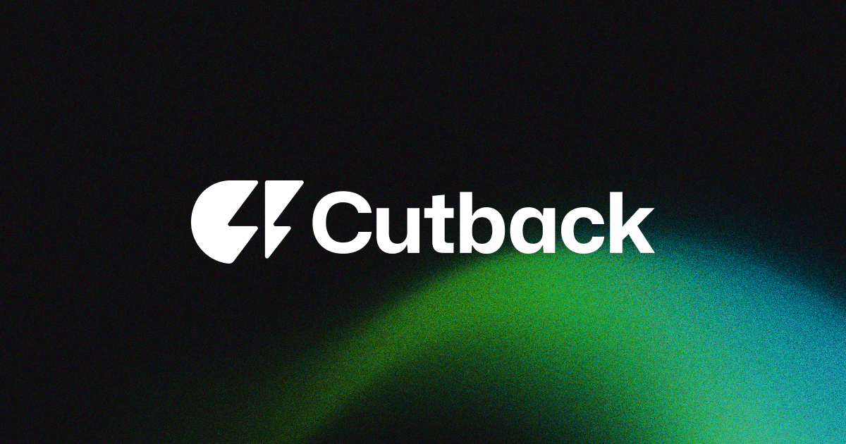 Cutback logo