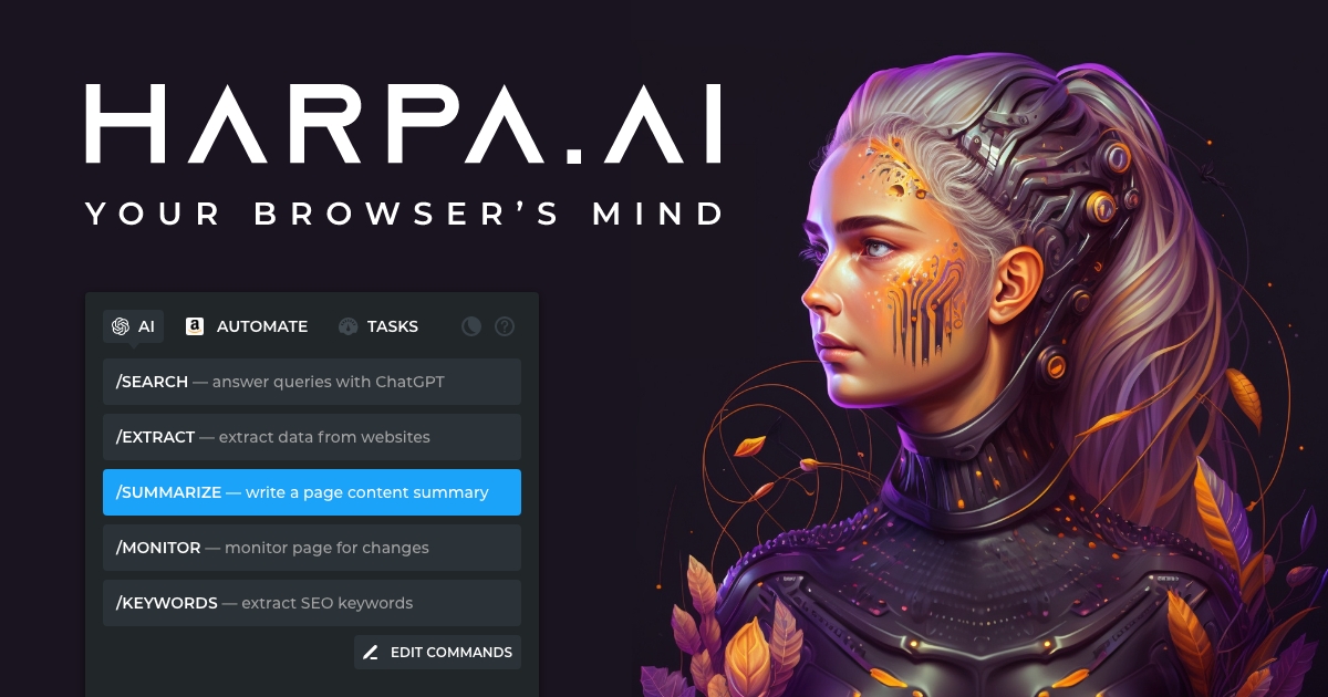 HARPA AI preview