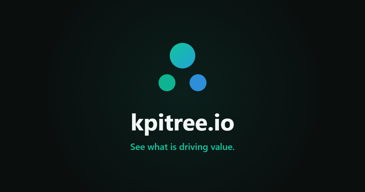 KPI Tree Builder preview