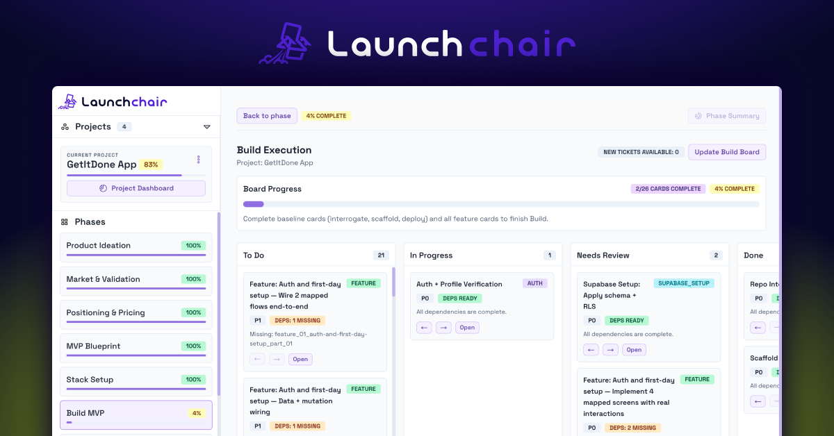LaunchChair logo
