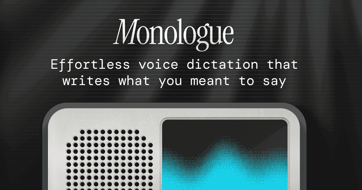 Monologue logo