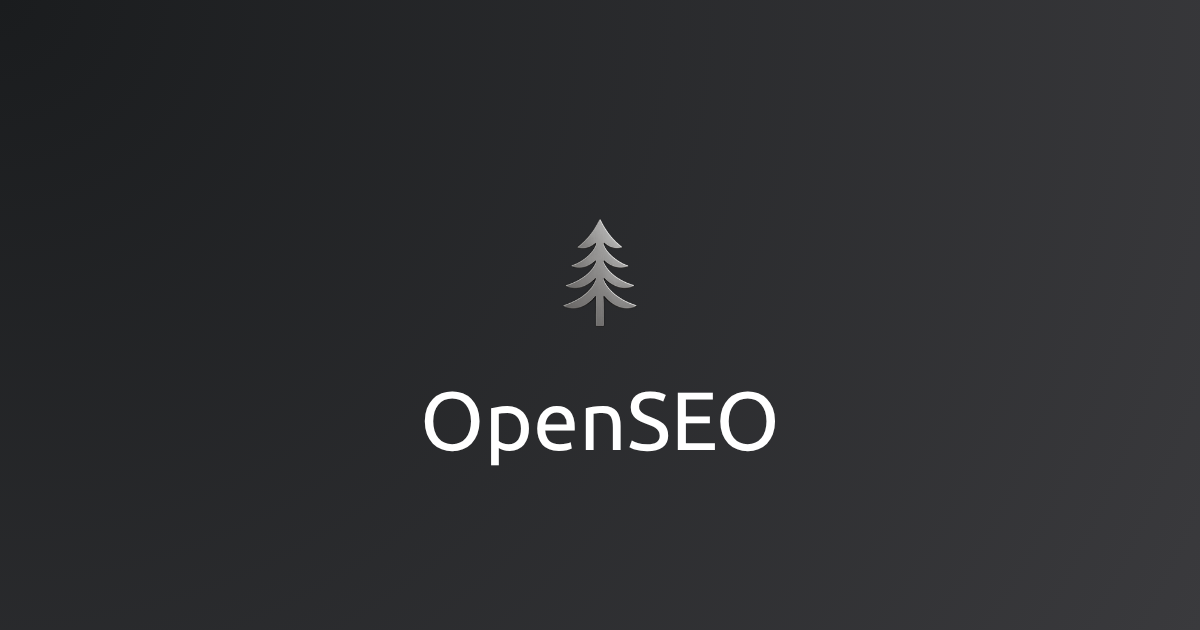 OpenSEO preview