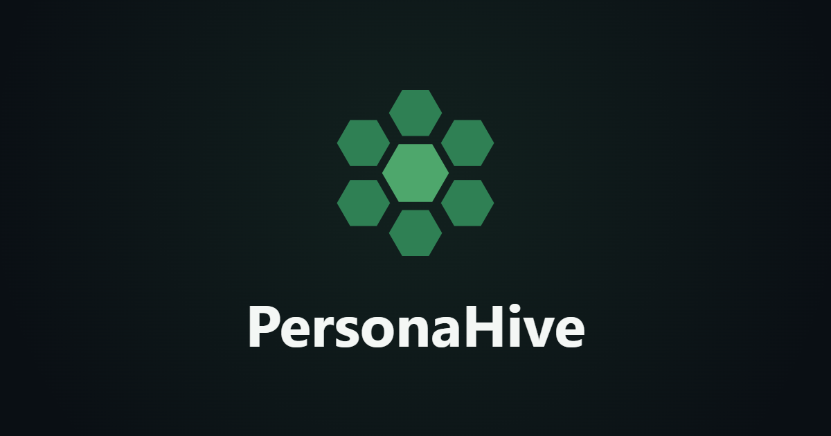 PersonaHive preview