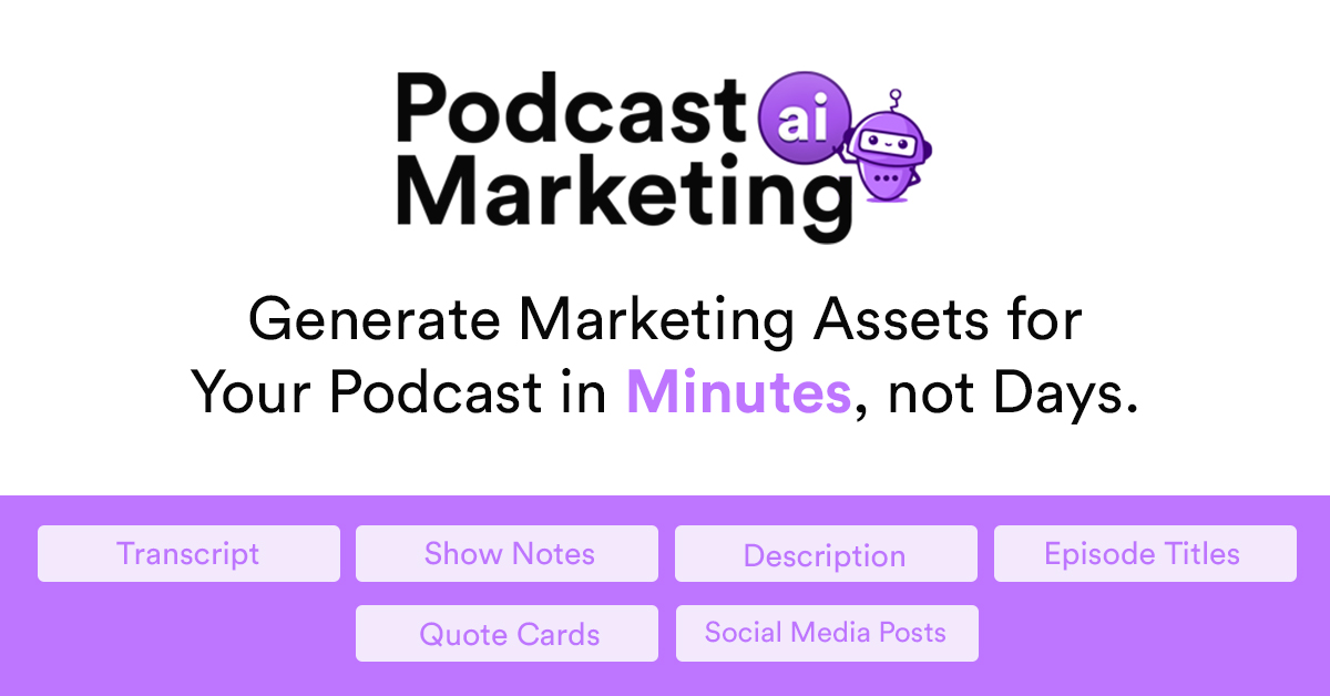 Podcast Marketing AI logo