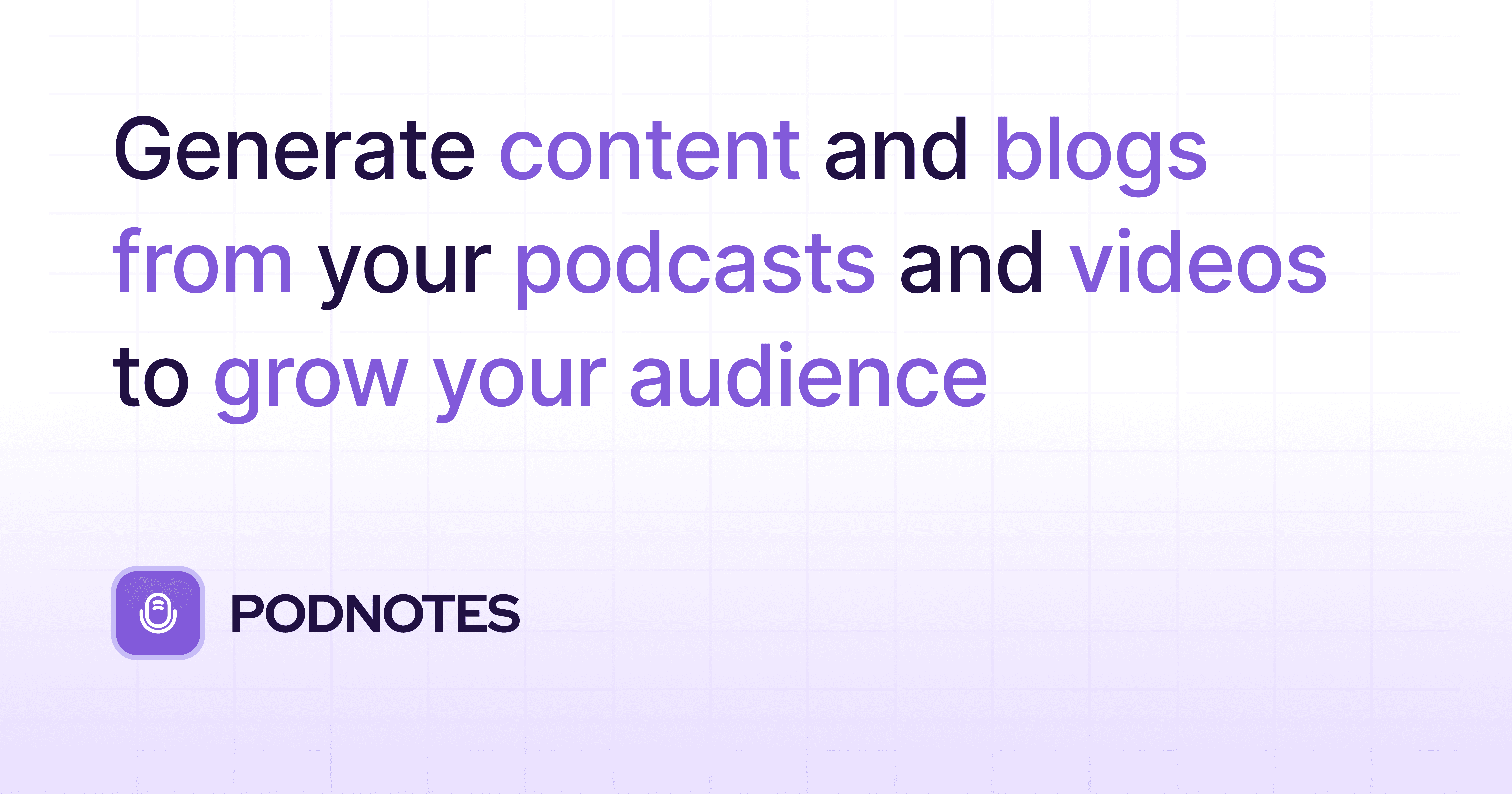 Podnotes logo