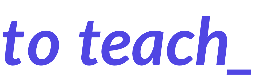 to teach AI tool logo
